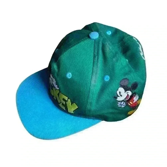 Disney Parks Mickey & Co. Mickey Logo
Snap Back Hat Blue/Green - Picture 5 of 10